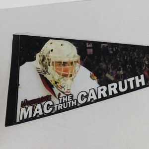 Portland Winterhawks Felt Pendant Ice Hockey Mac The Truth Carruth Goaltender